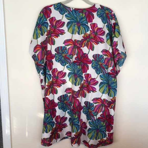 Colorful Swim Coverup - Picture 2 of 4